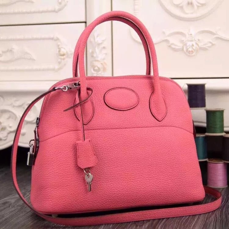 AAA Hermes Bolide Tote Bag In Pink Leather HT00034