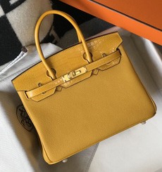 Hermes Birkin Ghillies 30cm In Ivory Swift Leather HT00288