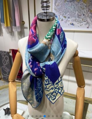 Replica Hermes Green Couvertures Nouvelles Giant Scarf HT00076