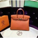 AAA Imitation Hermes Birkin Ghillies 30cm In Brown Swift Leather HT00397