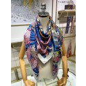 AAAAA Hermes Corail Les tresors d'un Artiste Silk Scarf HT00286