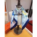 Hermes Blue/Green Cavald'or Losange HT00714