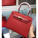 Hermes Blue Picnic Kelly Mini 28cm Wicker Bag HT00967