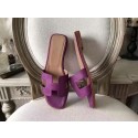 Hermes Oran Sandals In Cyclamen Epsom Leather HT00144