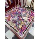 Hermes Rose Les Confessions Shawl HT00716