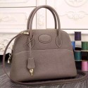 Imitation Hermes Bolide Tote Bag In Etain Leather HT00533