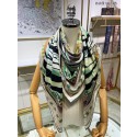 Knockoff Hermes Grey Rayure Banquier Muffler Stole HT00540