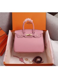 AAA Hermes Crevette Clemence Birkin 25cm Handmade With Shoulder Strap Bag HT00457