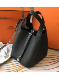 AAA Imitation Hermes So Kelly 22cm Bag In Black Leather HT01193