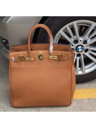AAAAA Imitation Hermes Brown Haut a Courroies HAC Birkin 40cm Bag HT01141