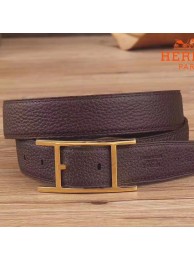 Best Quality Hermes Quentin 32 MM Chocolate Reversible Belt HT00782