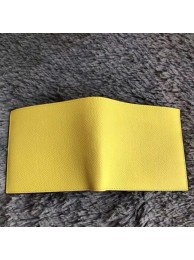 Copy Hermes Yellow MC2 Copernic Compact Wallet HT01206