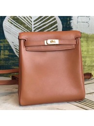 Fake 1:1 Hermes Gold Swift Kelly Ado PM Backpack HT00181