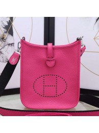 Fake 1:1 Hermes Rose Red Evelyne II TPM Messenger Bag HT00579