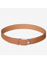 Fake Hermes Brown Licol 40 MM Reversible Leather Belt HT00435