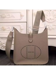 Fake High Quality Hermes Grey Evelyne III PM Bag HT00382