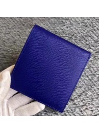 Hermes Blue Electric MC2 Copernic Compact Wallet HT00742
