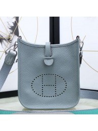 Hermes Blue Lin Evelyne II TPM Messenger Bag HT00210