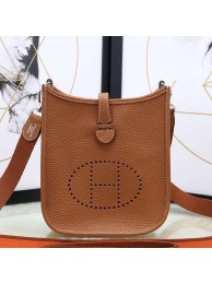 Hermes Brown Evelyne II TPM Messenger Bag HT00308