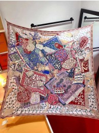 Hermes Ciel Le Pegase d'Hermes au Bloc Shawl HT00838