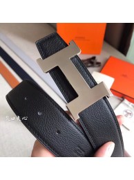 Hermes Constance Belt Buckle &amp; Black Clemence 38 MM Strap HT01104