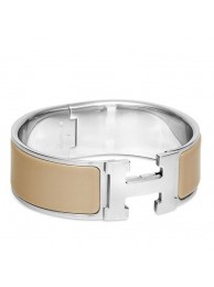 Hermes Etoupe Enamel Clic Clac H PM Bracelet HT01225
