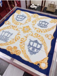 Hermes Piment Cavalcadour Morning Shawl 140cm HT00715