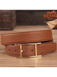 Hermes Quentin 32 MM Brown Reversible Belt HT01090