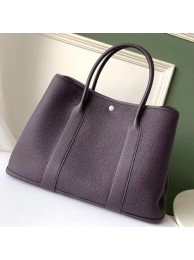 Hermes Raisin Fjord Garden Party 30cm With Printed Lining HT00320