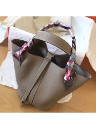 Hermes Tourterelle Picotin Lock MM 22cm Handmade Bag HT00349