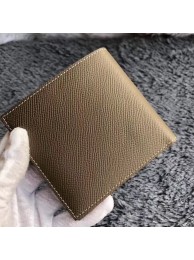High Imitation Hermes Taupe MC2 Copernic Compact Wallet HT01153