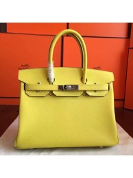 Knockoff Best Hermes Jaune Epsom Birkin 35cm Handmade Bag HT00923