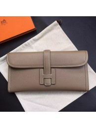 New Hermes Etoupe Epsom Jige Elan 29 Clutch HT00689