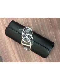 Replica Hermes Handmade Egee Clutch In Black Swift Leather HT00022