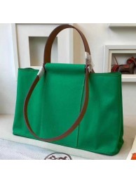 Replica Luxury Hermes Cabag Elan Bag In Bamboo Canvas HT00725