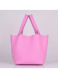 Top Hermes Picotin Lock Bag In Pink Leather HT00178